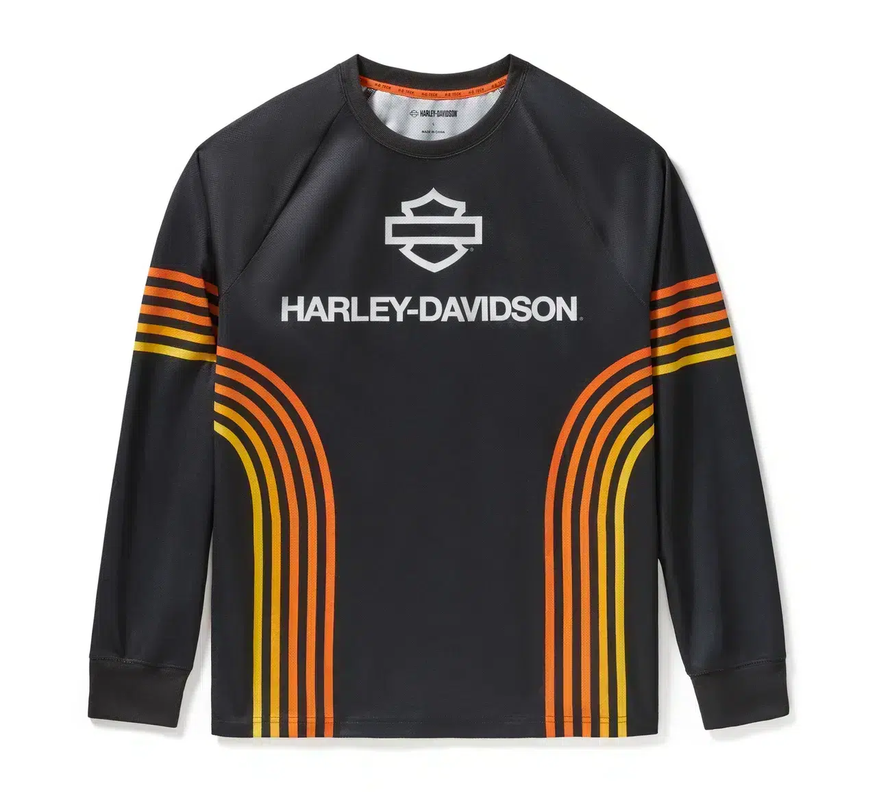 H-D® TECH Racing Jersey para hombre - Harley Black